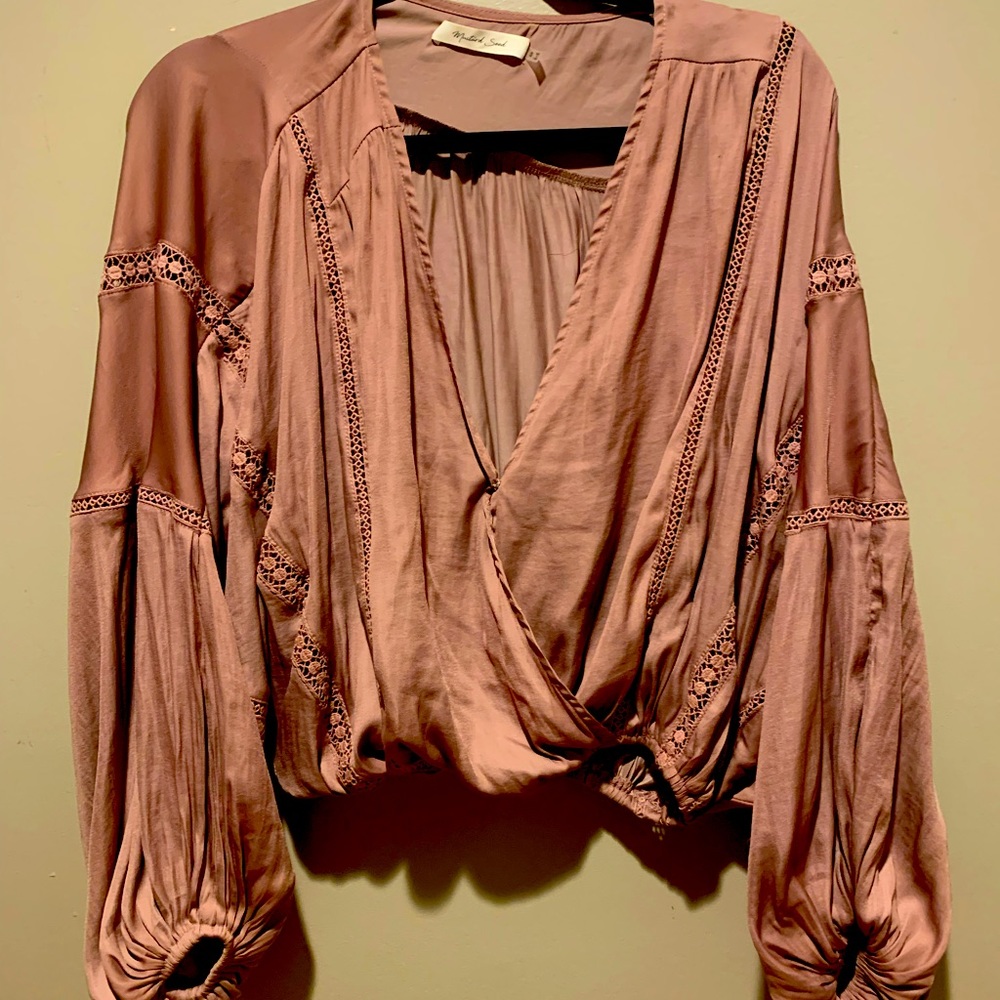 Deep mauve dressy too, Sz Small